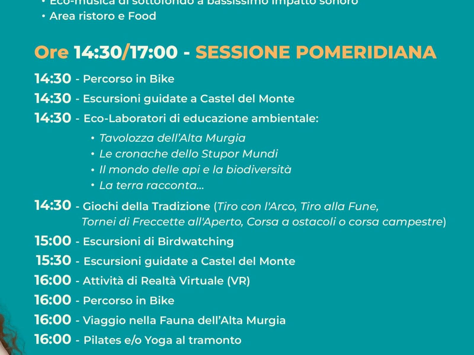 Natura e Movimento – Parco Nazionale Alta Murgia